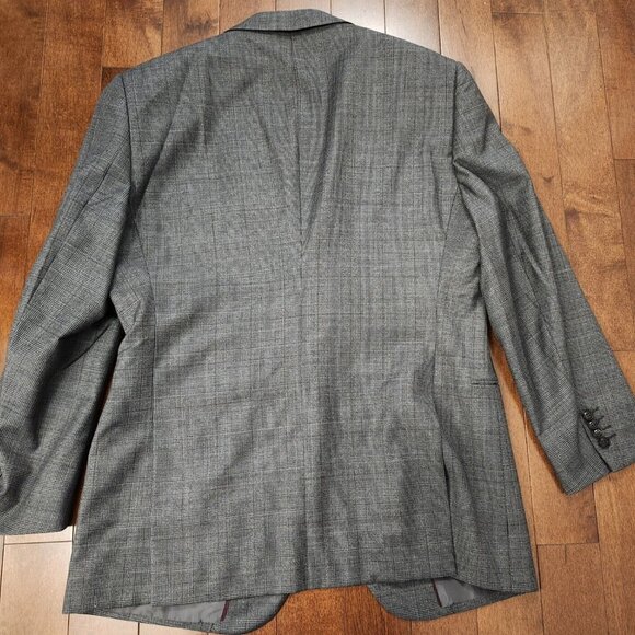 Giorgio Armani Taylor men's gray suit set in size 54 virgin wool - Picture 3 of 16